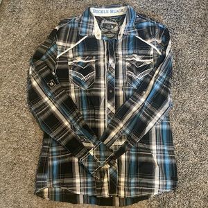 Mens button down shirt, could wear as a casual or dress up! Thin& fresh.